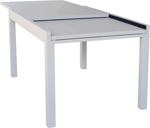 JERRI---set-tavolo-da-giardino-in-alluminio-con-6-sedie-135/270x90-Tortora-Milani-Home