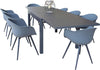 JERRI---set-tavolo-da-giardino-in-alluminio-con-8-sedie-135/270x90-Antracite-Milani-Home