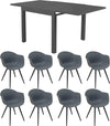 JERRI---set-tavolo-da-giardino-in-alluminio-con-8-sedie-90/180x90-Antracite-Milani-Home