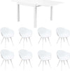 JERRI---set-tavolo-da-giardino-in-alluminio-con-8-sedie-90/180x90-Bianco-Milani-Home