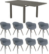 JERRI---set-tavolo-da-giardino-in-alluminio-con-8-sedie-90/180x90-Taupe-Milani-Home