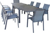 JERRI---set-tavolo-in-alluminio-cm-135/270x90x75-h-con-8-sedute-Antracite-Milani-Home
