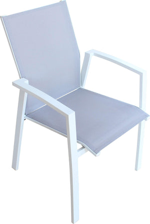JERRI---set-tavolo-in-alluminio-cm-90/180x90x75-h-con-4-sedute-Bianco-Milani-Home