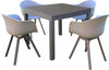 JERRI---set-tavolo-in-alluminio-cm-90/180x90x75-h-con-4-sedute-Taupe-Milani-Home
