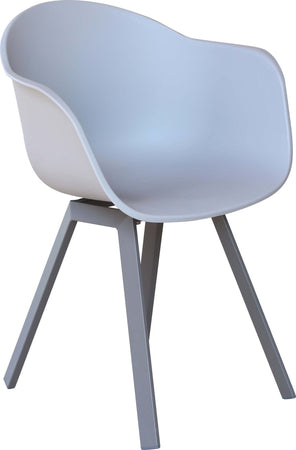 JERRI---set-tavolo-in-alluminio-cm-90/180x90x75-h-con-4-sedute-Taupe-Milani-Home