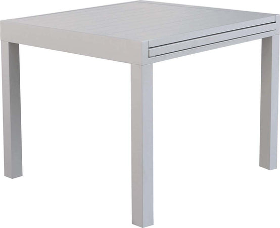 JERRI---set-tavolo-in-alluminio-cm-90/180x90x75-h-con-4-sedute-Tortora-Milani-Home