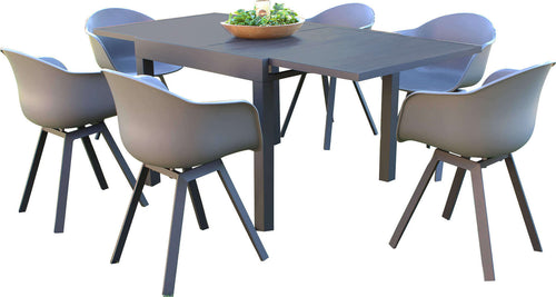 JERRI---set-tavolo-in-alluminio-cm-90/180x90x75-h-con-6-sedute-Antracite-Milani-Home