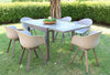 JERRI---set-tavolo-in-alluminio-cm-90/180x90x75-h-con-6-sedute-Taupe-Milani-Home