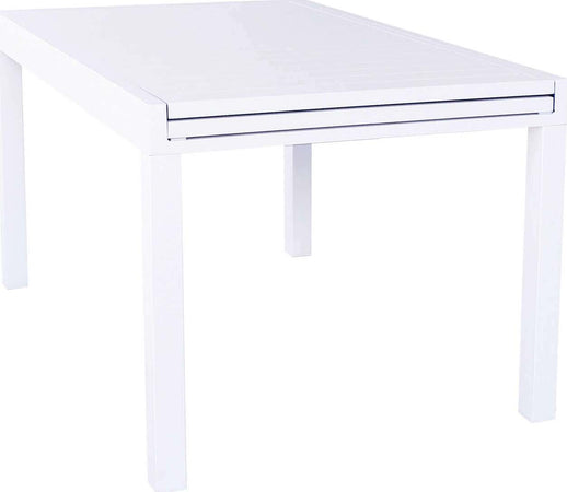 JERRI---tavolo-da-giardino-in-alluminio-135/270x90-Bianco-Milani-Home