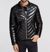 Guess Giubbotto Imbottito Nero Uomo Piumino Eco Giacca Imbottita Bomber Man Bomber Jacket Stretch Tasche e Zip