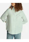 Tommy Hilfiger CAMICIA ESS LINEN RELAXED SHIRT da donna
