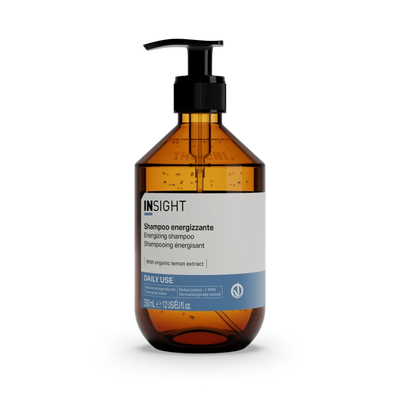 Shampoo Energizzante Insight Daily Use – Shampoo Nutriente per Uso Frequente con Limone Bio, Capelli Lucidi, Elastici e Idratati