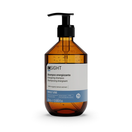 Shampoo Energizzante Insight Daily Use – Shampoo Nutriente per Uso Frequente con Limone Bio, Capelli Lucidi, Elastici e Idratati