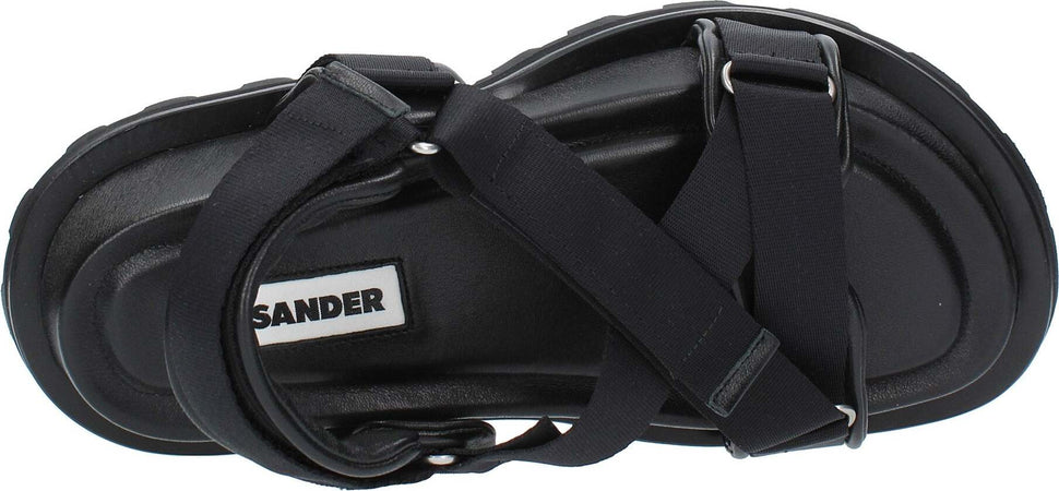 Jil-Sander-Sandali-Nero-da-donna