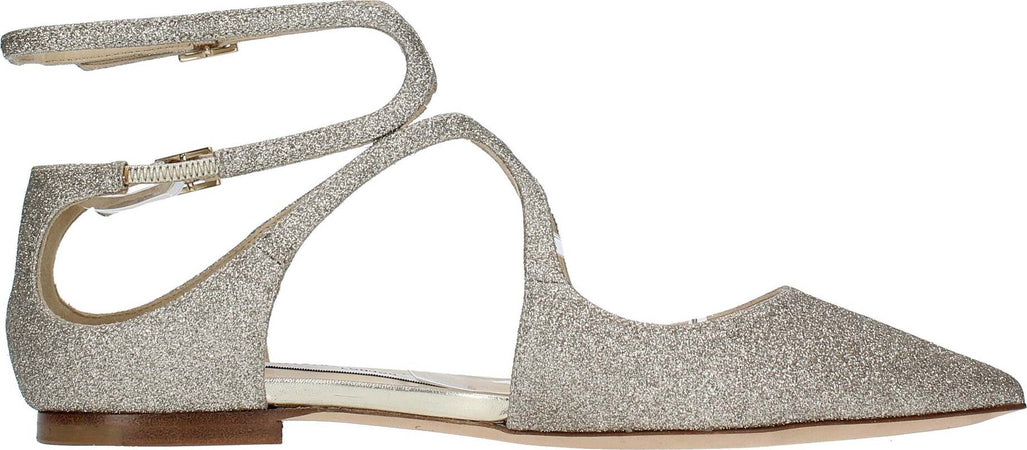 Jimmy-Choo-Scarpe-basse-Grigio-da-donna