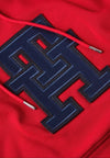 Tommy Hilfiger FELPA MONOGRAM APPLIQUE HOODIE da uomo