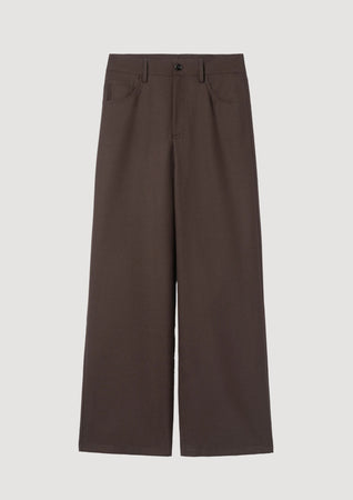 SEFR Jiro Trouser Sludge Wool da uomo