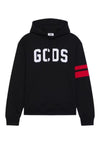 GCDS FELPA LOGO REGULAR HOODIE da uomo