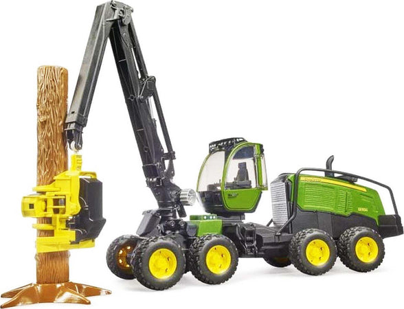 John-Deere-1270G-taglia-tronchi-con-braccio-Bruder
