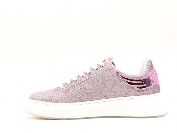 JOHN RICHMOND Sneaker donna Nude micro glitter