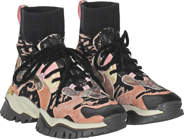 JOIA-PARIS-Joia-Paris---Sneakers---441663---Nero/Rosa-da-donna