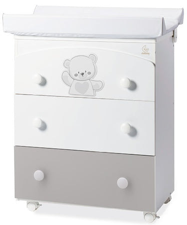 Bagnetto Tre cassetti Italbaby Jolie Oblò Grigio