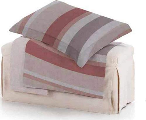 JOLIE-CAVALIERI-COMPLETO-LENZUOLA-MATRIMONIALE-MISURA-MAXI-IN-FLANELLA-DI-COTONE-SNAKE-DECO'