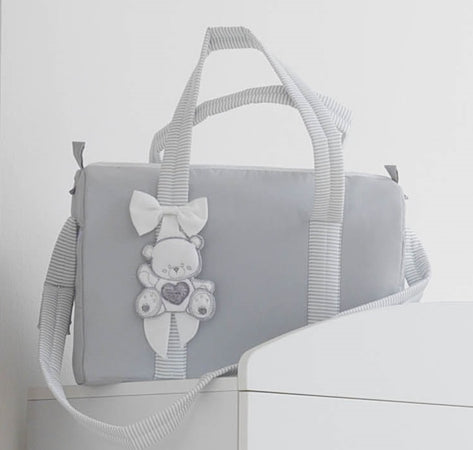Borsa Mamma Bauletto Italbaby Jolie Oblò Grigio