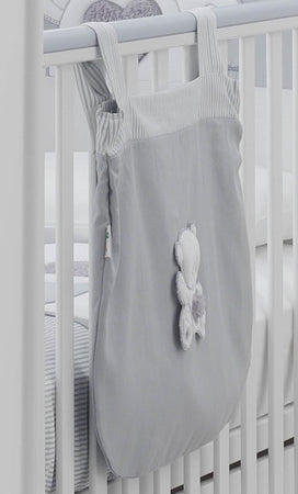 Tasca Letto Portapigiama Italbaby Jolie Oblò Grigio