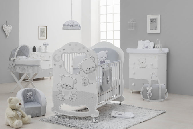 Cameretta per Neonato Kit Completo 4 pz Italbaby Oblò Jolie