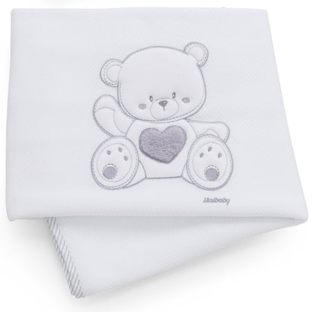 Copertina Piquet Carrozzina-Culla Italbaby Baby Jolie Grigio