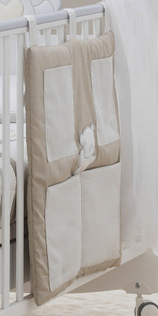Tasca Portaoggetti Imbottita Italbaby Jolie Tortora