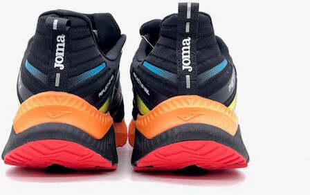 JOMA FENIX 2231 running uomo nera e arancione