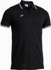Joma-polo-M/M-confort-classic-Nero/Rosa
