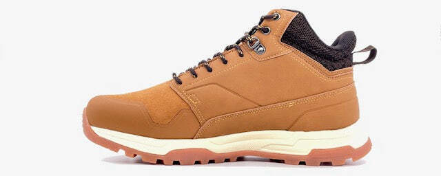 JOMA Scarponcino uomo waterproof in ecopelle color cuoio