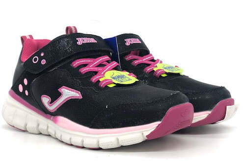 JOMA Sneaker bambina J. Tempo Black/ Fuxia
