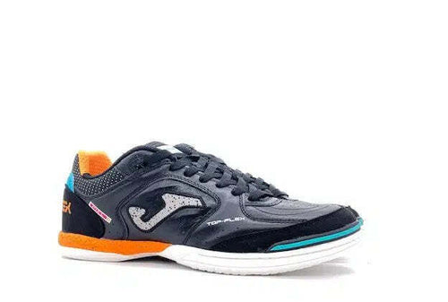 JOMA TOP FLEX 2301 scarpa da calcetto indoor nera e arancione