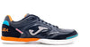 JOMA TOP FLEX 2301 scarpa da calcetto indoor nera e arancione