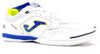 JOMA TOP FLEX 2342 Scarpa da calcetto indoor bianca con dettagli blu