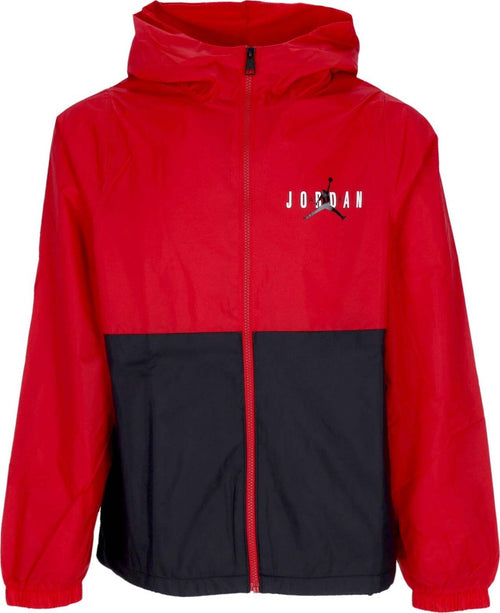 JORDAN-Giacca-a-Vento-Uomo-Essential-Statement-Woven-Jacket-Gym-Red/black/black-da-uomo