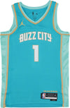 JORDAN-NBA-Canotta-Basket-Uomo-Nba-City-Edition-2023/24-Swingman-Jersey-No-1-Lamelo-Ball-Chahor-Rapid-Teal-da-uomo