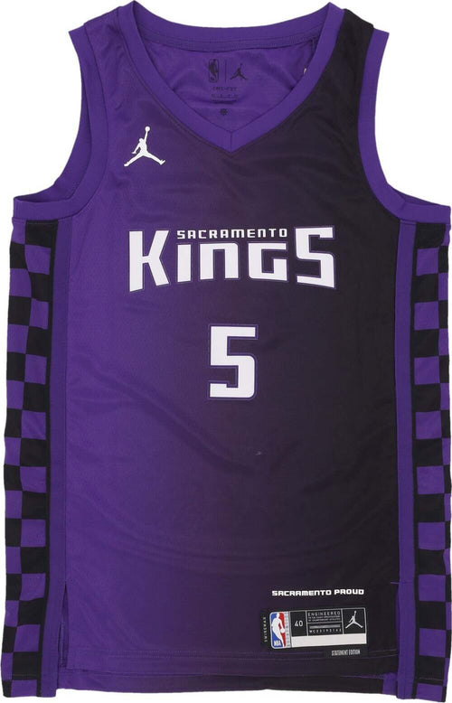 JORDAN-NBA-Canotta-Basket-Uomo-Nba-Statement-Edition-23-Dri-fit-Swingman-Jersey-No-5-Deaaron-Fox-Sackin-Field-Purple-da-uomo