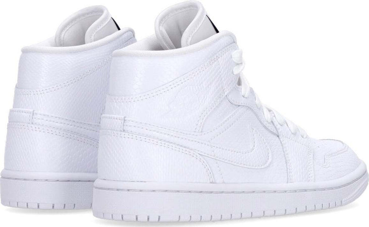 JORDAN-Scarpa-Alta-Donna-Wmns-Air-Jordan-1-Mid-White/white-da-donna