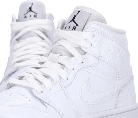 JORDAN-Scarpa-Alta-Donna-Wmns-Air-Jordan-1-Mid-White/white-da-donna