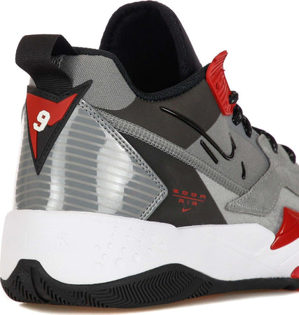 JORDAN-Scarpa-Alta-Uomo-Jordan-Zoom-92-Smoke-Grey/black/gym-Red/white-da-uomo
