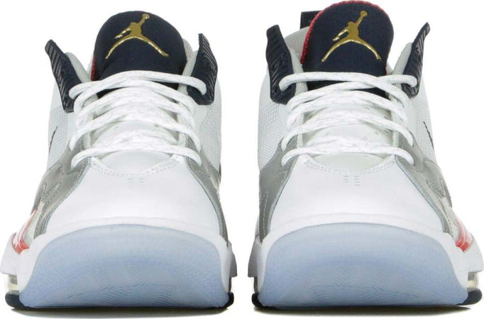 JORDAN-Scarpa-Alta-Uomo-Jordan-Zoom-92-White/obsidian/true-Red/metallic-Silver-da-uomo
