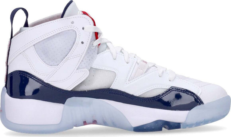 JORDAN-Scarpa-Alta-Uomo-Jumpman-Two-Trey-White/navy/university-Red-da-uomo