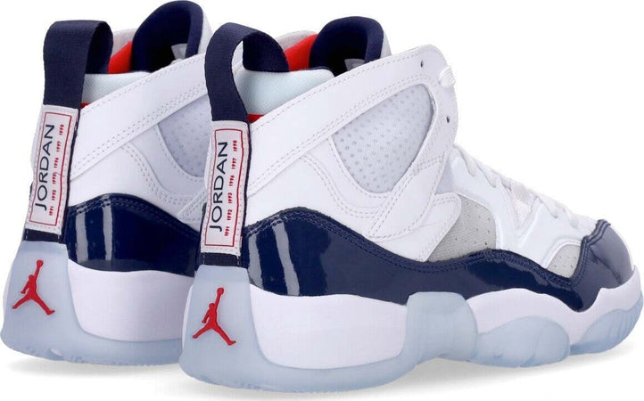 JORDAN-Scarpa-Alta-Uomo-Jumpman-Two-Trey-White/navy/university-Red-da-uomo