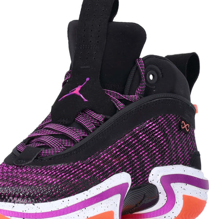 JORDAN-Scarpa-Basket-Uomo-Air-Jordan-Xxxvi-Black/hyper-Violet/white/bright-Mango-da-uomo