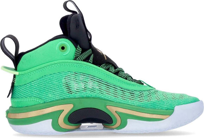 JORDAN-Scarpa-Basket-Uomo-Air-Jordan-Xxxvi-Green-Spark/metallic-Gold/black-da-uomo
